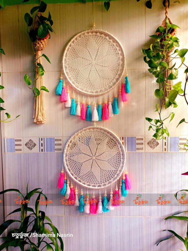 Crochet dream catcher