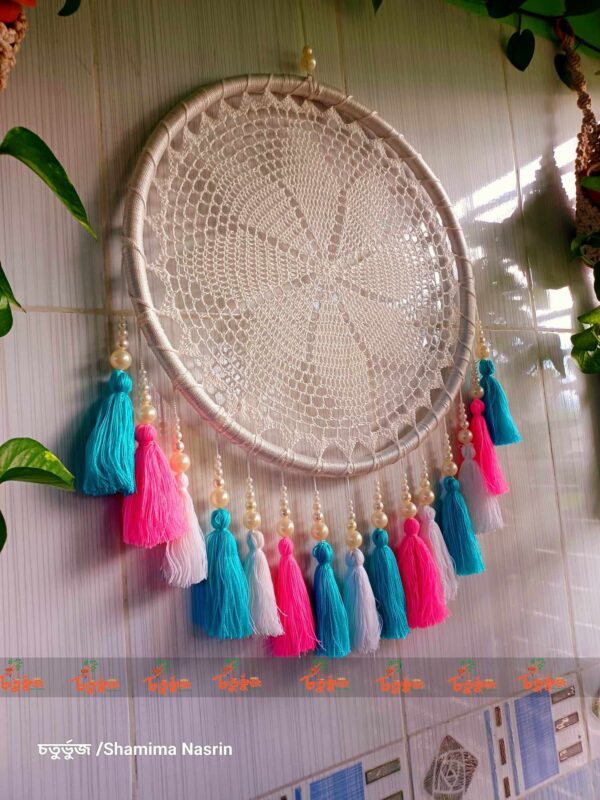 Crochet dream catcher