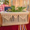 Macrame basket