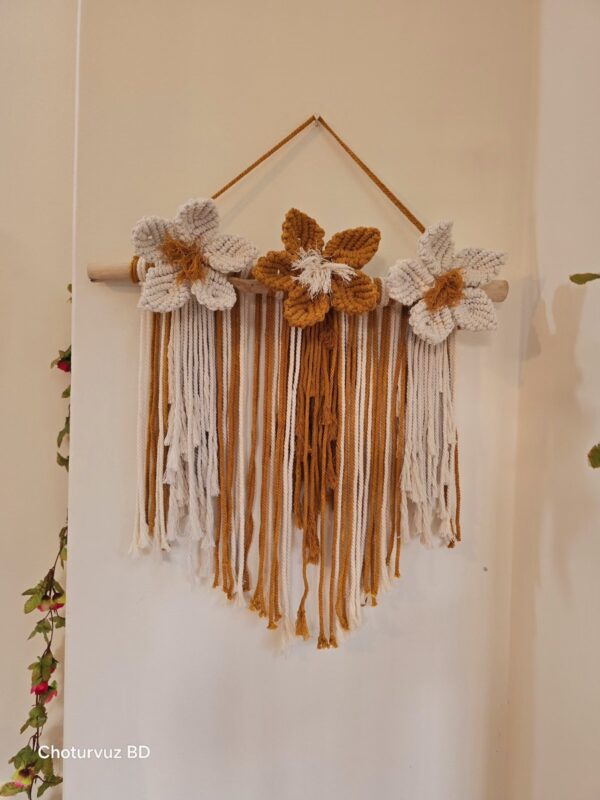 Macrame Flower Hanging