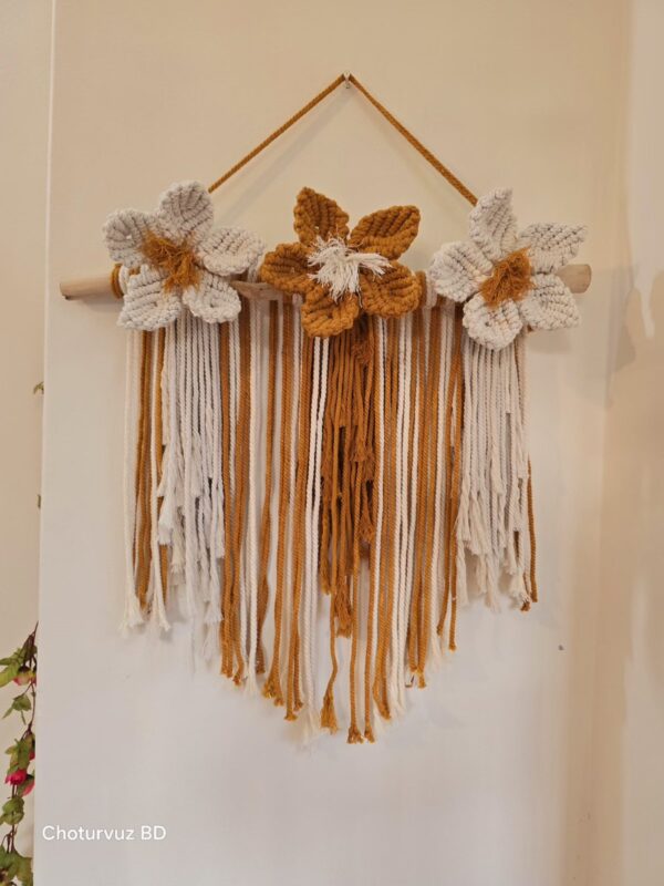 Macrame Flower Hanging