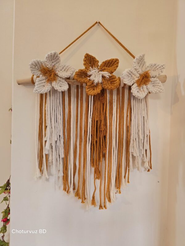 Macrame Flower Hanging