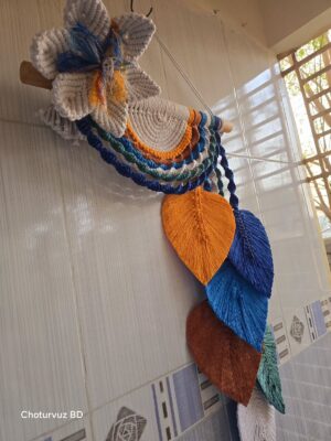 Macrame Flower leaf hanging