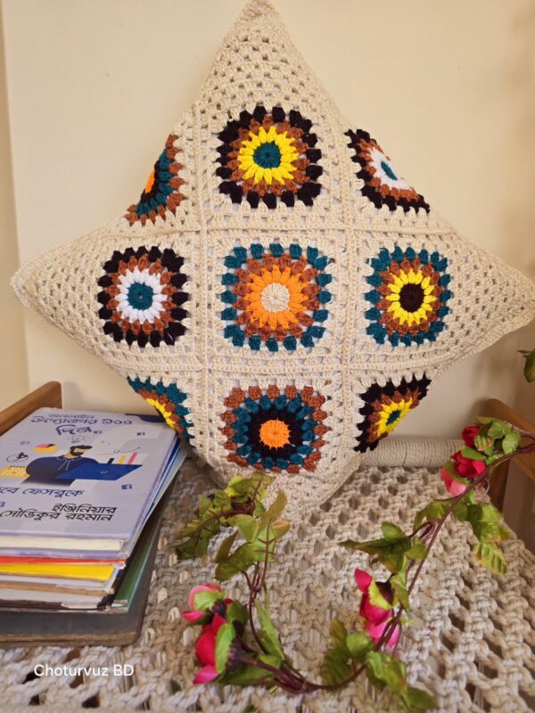 Crochet cushion Cover