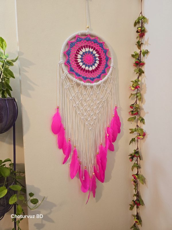 Crochet dream catcher