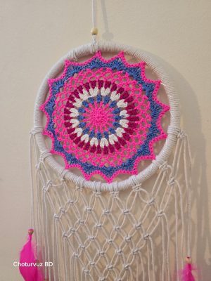 Crochet dream catcher
