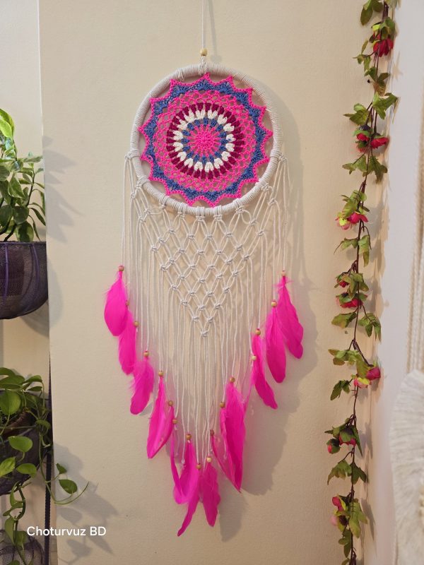 Crochet dream catcher