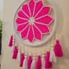 Crochet tassel dream catcher