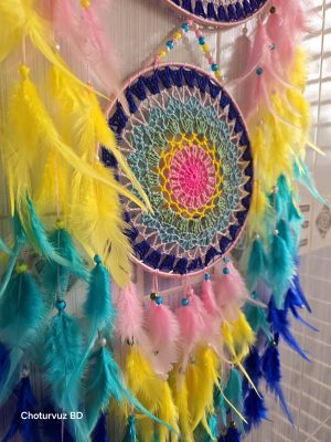 Crochet dream catcher ( 2 layer)
