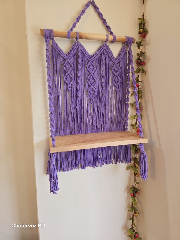 Macrame shelf ( 1 layer)