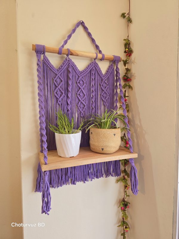Macrame shelf ( 1 layer)