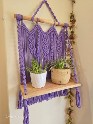 Macrame shelf ( 1 layer)