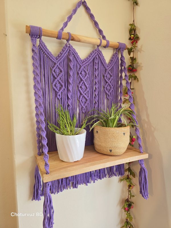 Macrame shelf ( 1 layer)