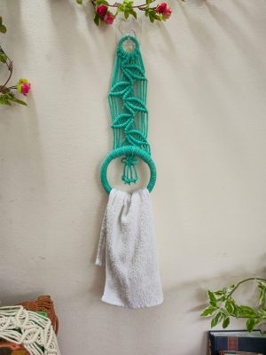 Macrame Towel Hanger