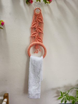 Macrame Towel Hanger